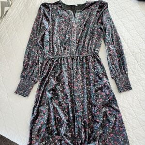 Floral Long Sleeve Dress